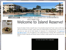 Tablet Screenshot of islandreservepcb.com